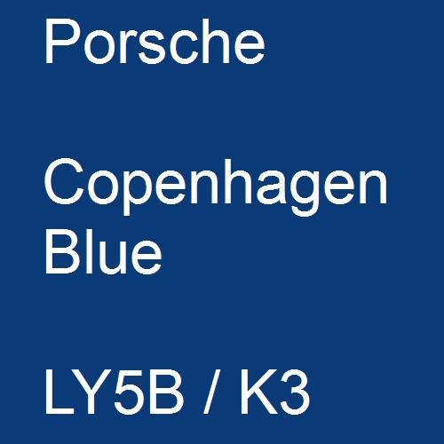Porsche, Copenhagen Blue, LY5B / K3.